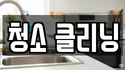 청소 클리닝