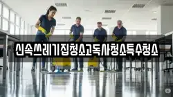 신속쓰레기집청소고독사청소특수청소