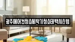 광주에어컨청소세탁기청소태백시스템