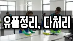 유품정리, 다처리