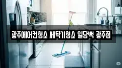 광주에어컨청소 세탁기청소 일당백 광주점