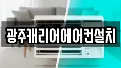 광주캐리어에어컨설치