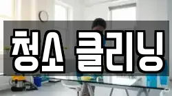 청소 클리닝
