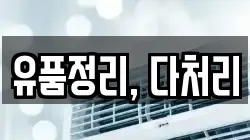 유품정리, 다처리