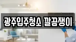 광주입주청소 깔끔쟁이