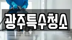 광주특수청소