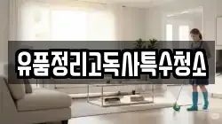 유품정리고독사특수청소