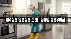 입주청소 원룸청소 쓰레기집청소 청소우야지