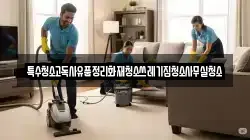 특수청소고독사유품정리화재청소쓰레기집청소사무실청소