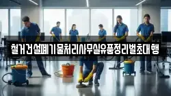 철거건설폐기물처리사무실유품정리벌초대행