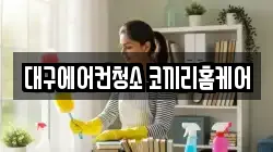 대구에어컨청소 코끼리홈케어