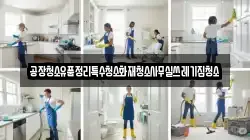 공장청소유품정리특수청소화재청소사무실쓰레기집청소