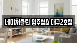 네이처클린 입주청소 대구2호점
