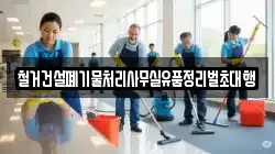 철거건설폐기물처리사무실유품정리벌초대행