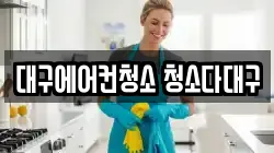 대구에어컨청소 청소다대구