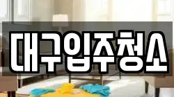 대구입주청소
