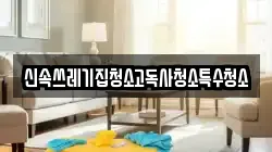 신속쓰레기집청소고독사청소특수청소