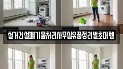 철거건설폐기물처리사무실유품정리벌초대행