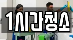 1시간청소