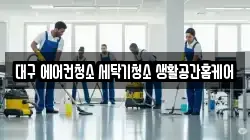 대구 에어컨청소 세탁기청소 생활공간홈케어