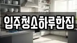 입주청소하루한집