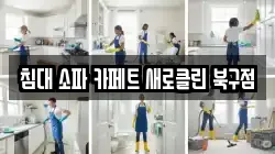 침대 소파 카페트 새로클린 북구점