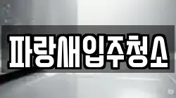 파랑새입주청소