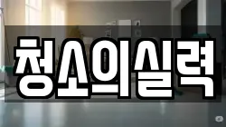 청소의실력