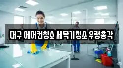 대구 에어컨청소 세탁기청소 우렁총각
