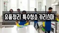 유품정리 특수청소 카리스마