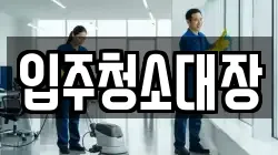 입주청소대장