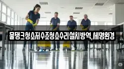 물탱크청소저수조청소수리설치방역,세명환경