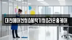 대전에어컨청소세탁기청소라온홈케어