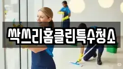 싹쓰리홈클린특수청소