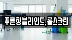 푸른창블라인드,롤스크린