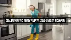 청소대행업체입주건물용역외벽왁스유품정리친환경청소박사