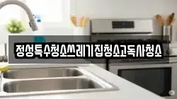 정성특수청소쓰레기집청소고독사청소