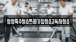 정성특수청소쓰레기집청소고독사청소