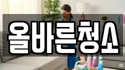 올바른청소