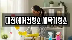 대전에어컨청소 세탁기청소