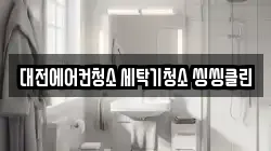 대전에어컨청소 세탁기청소 씽씽클린