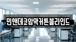 민앤데코암막커튼블라인드