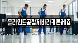 블라인드공장자바라커튼제조