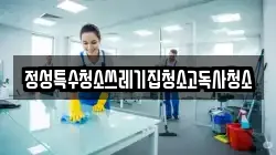 정성특수청소쓰레기집청소고독사청소