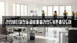 라인버티칼전동콤비롤블라인드커튼홀딩도어