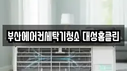 부산에어컨세탁기청소 대성홈클린