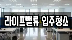 라이프밸류 입주청소