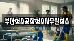 부산청소공장청소사무실청소