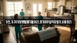 가전,가구수거및생활폐기물처리,상가사무실식당철거,유품정리