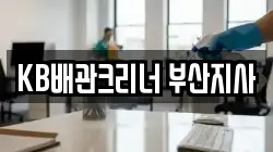 KB배관크리너 부산지사